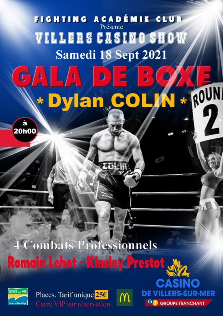 Affiche : Boxe à Villers sur Mer