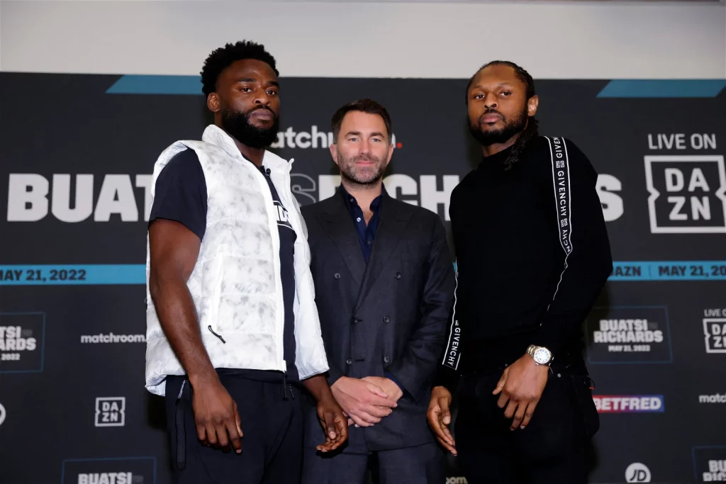 2022-03-22T142637Z_1690668396_UP1EI3M1449WF_RTRMADP_3_BOXING-LIGHT-HEAVYWEIGHT-BUATSI-RICHARDS-PREVIEW-scaled